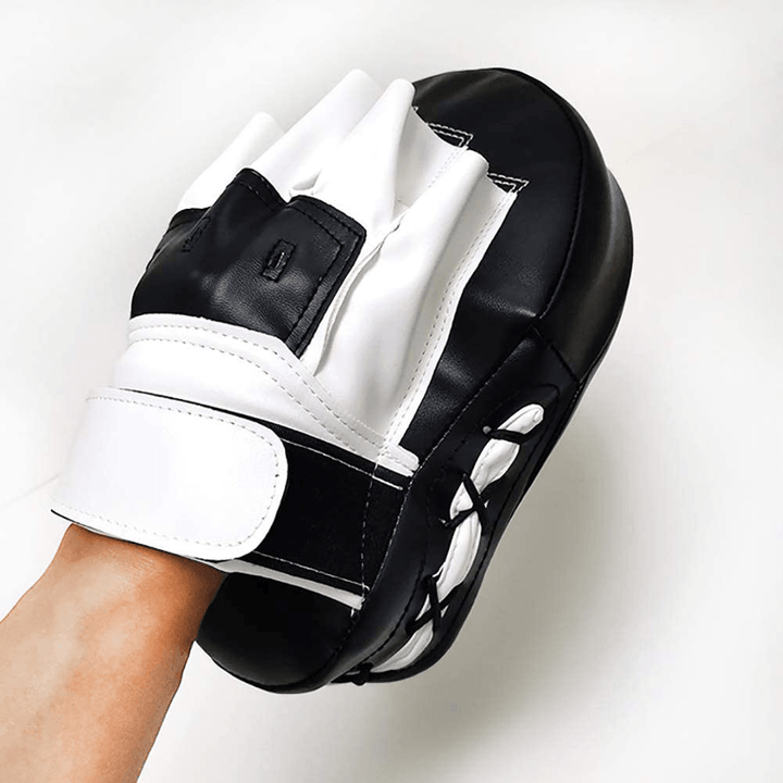 1PC KALOAD Boxing Curved Focus Punching Mitts Leatherette Training Hand Pads for Karate, Muay Thai Kick, Sparring, Dojo, Martial Arts - MRSLM