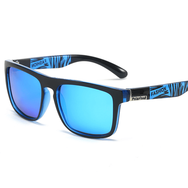 Elastic Paint Fashion Sunglasses Cycling Sports Anti-Ultraviolet Polarized Glasses for Men and Women - MRSLM