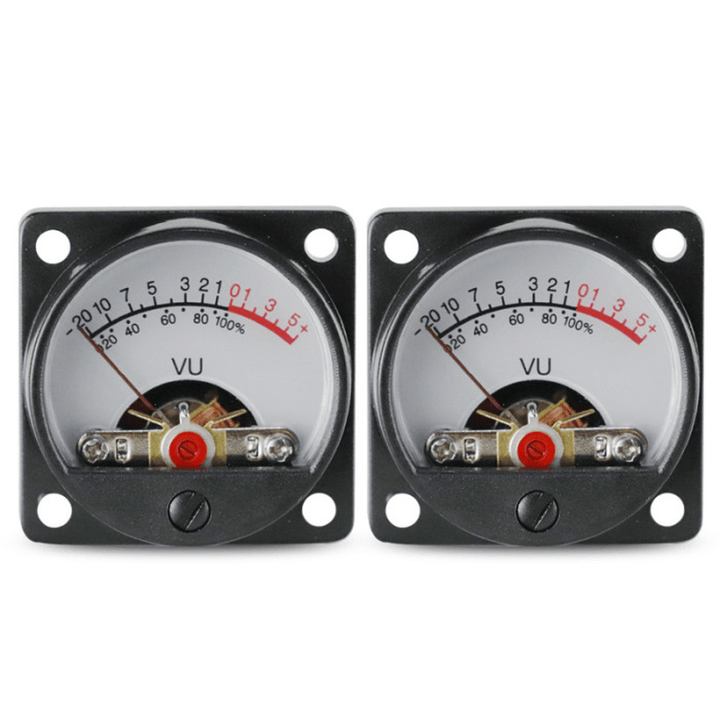 TR-35 VU Meter Head Power Amplifier DB Meter Sound Pressure Meter Audio Level Meter with Backlight GQ999 - MRSLM