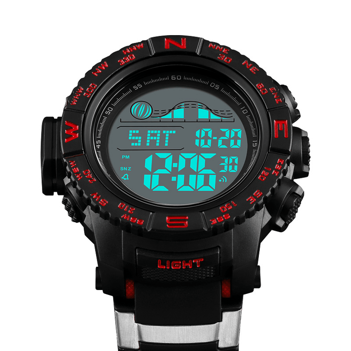 SKMEI 1380 Chrono Luminous Clock Date Week Display Digital Watch - MRSLM