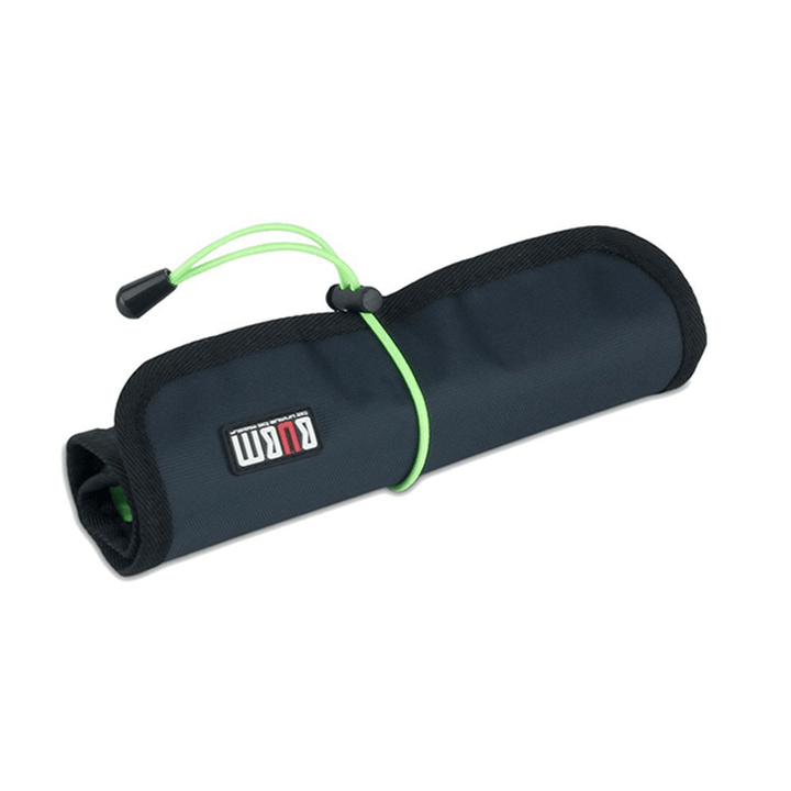 BUBM Roll-Up Electronics Organizer Electronics Accessories Storage Bag Travel Carry Case - MRSLM