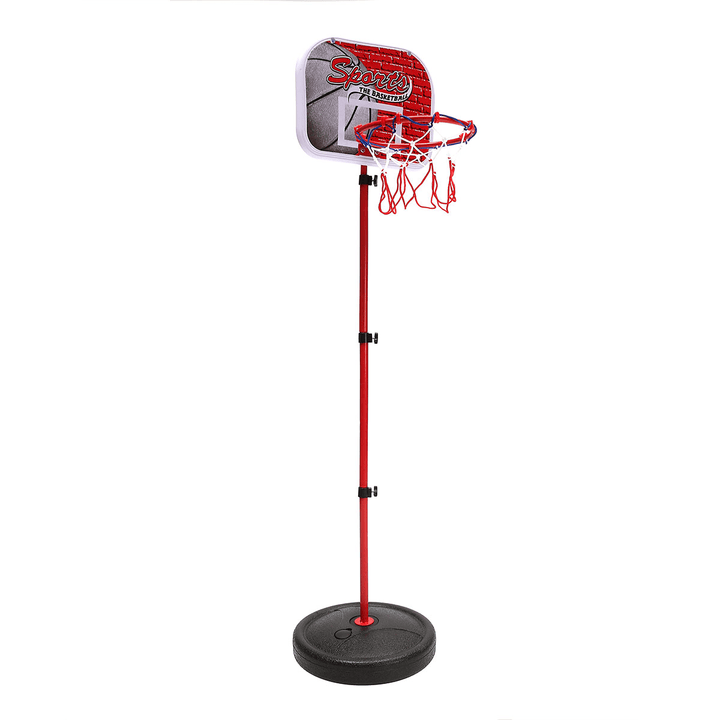 55Cm-150Cm Mini Adjustable Portable Basketball Hoop Net Pump Outdoor Indoor Stand - MRSLM