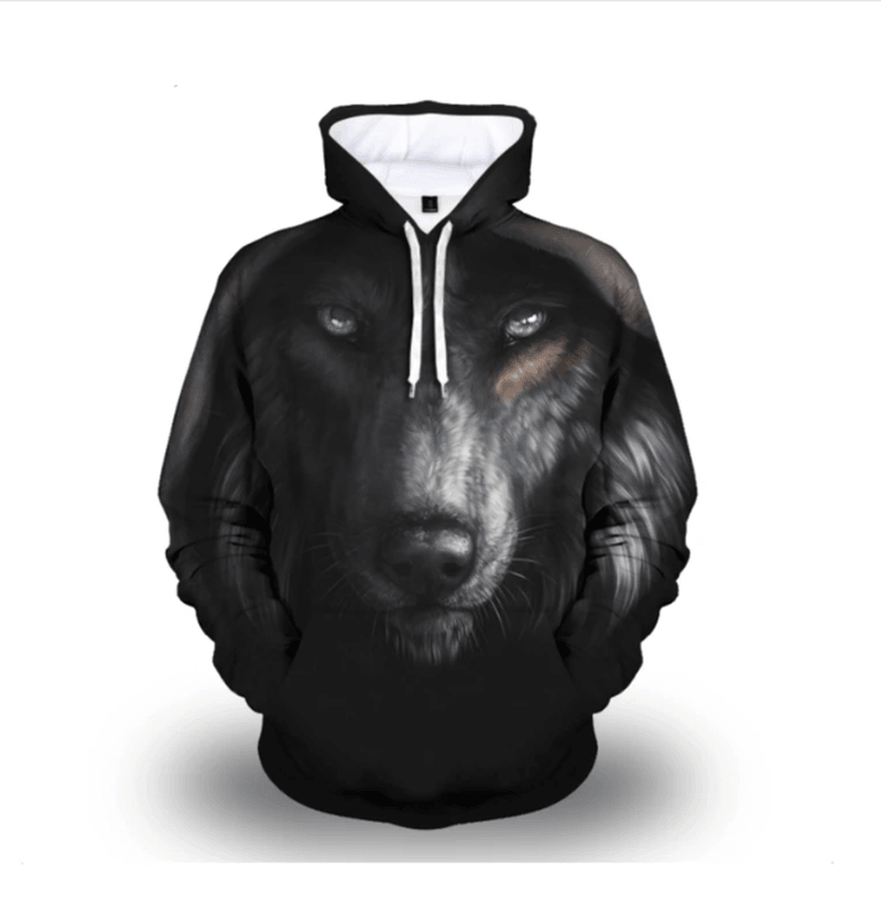 WOLVES - Stijlvolle En Warme Hoodie ANIMAL STYLE - MRSLM