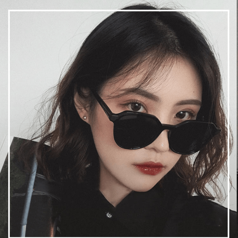 Korean Style Square Sunglasses Retro Sunglasses - MRSLM