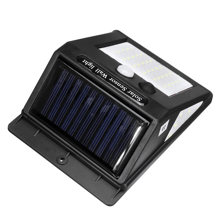 Waterproof IP44 Solar Motion Sensor Lights Human Body Induction Solar Wall Lamp Outdoor Garden Yard Lamps - MRSLM