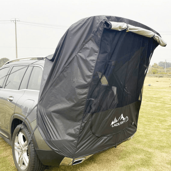 Ipree® Car Trunk Tent Sunshade Rainproof for Self-Driving Tour Barbecue Outdoor Mobile Tent - MRSLM