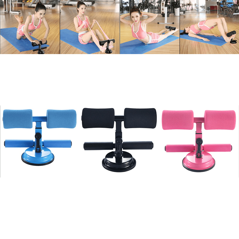 Sit-Ups Push-Up Assist Device Abdominal Workout Roller Fitness Sport Exercise Tools - MRSLM