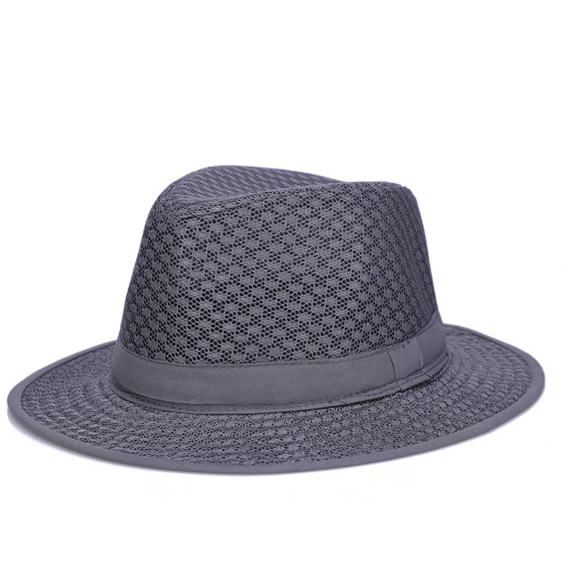 Mens British Fedora Jazz Hat Foldable Bowler Hat - MRSLM