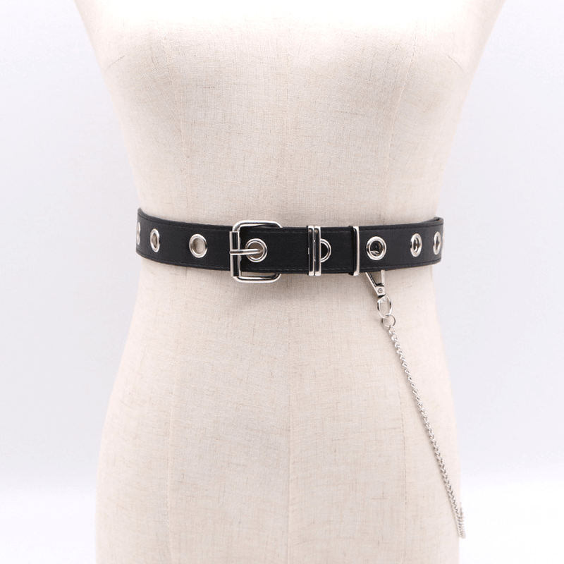 Ring Chain Hollow Decoration Ladies Belt - MRSLM