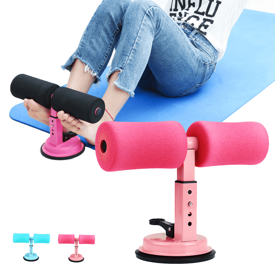 Adjustable Sit up Assistant Bars Abdominal Core Fitness Workout Stand Portable Situp Suction Home Gym Exercise Tools - MRSLM