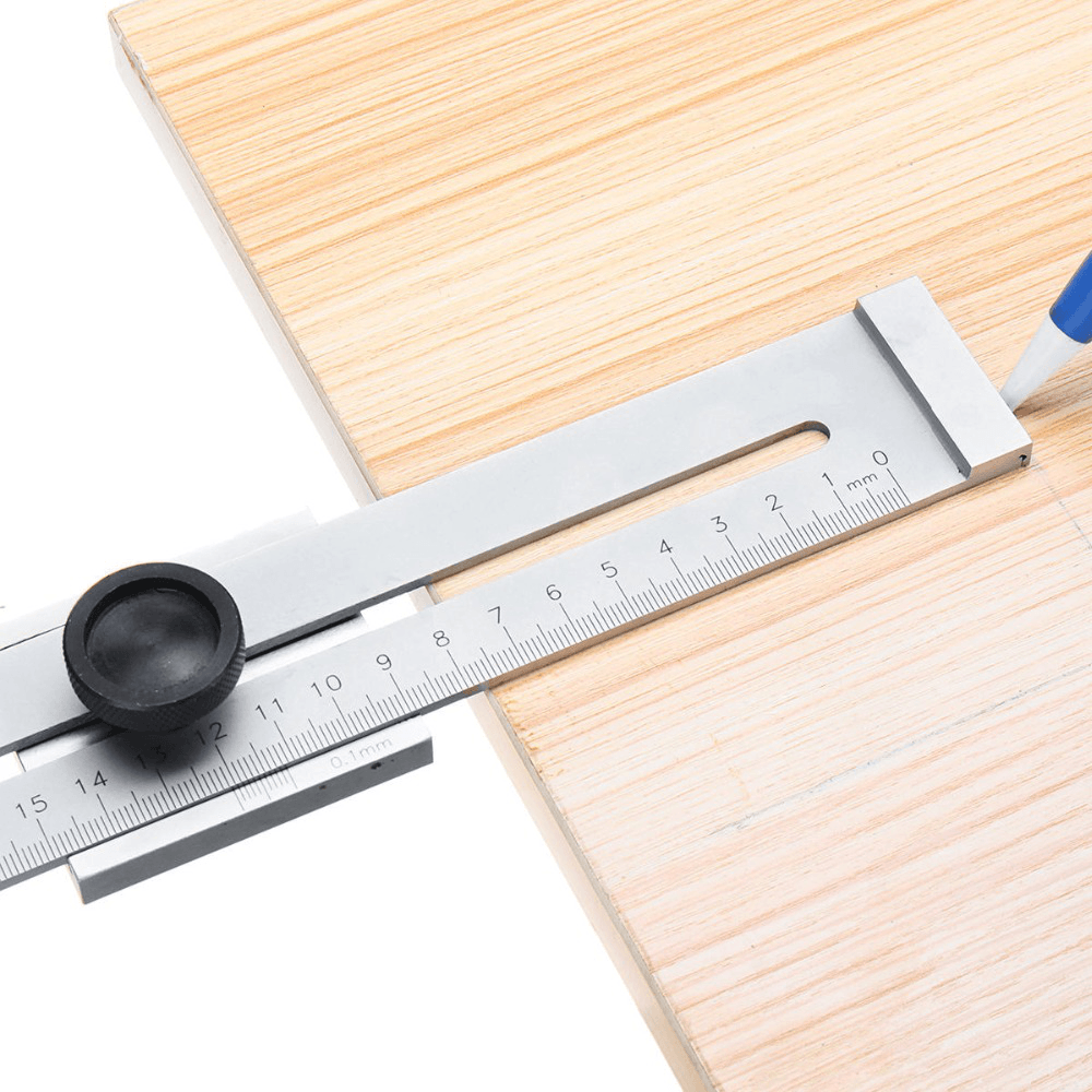 HT2438-2440 400Mm Screw Cutting Marking Gauge Mark Scraper Tool for Woodworking Measuring - MRSLM