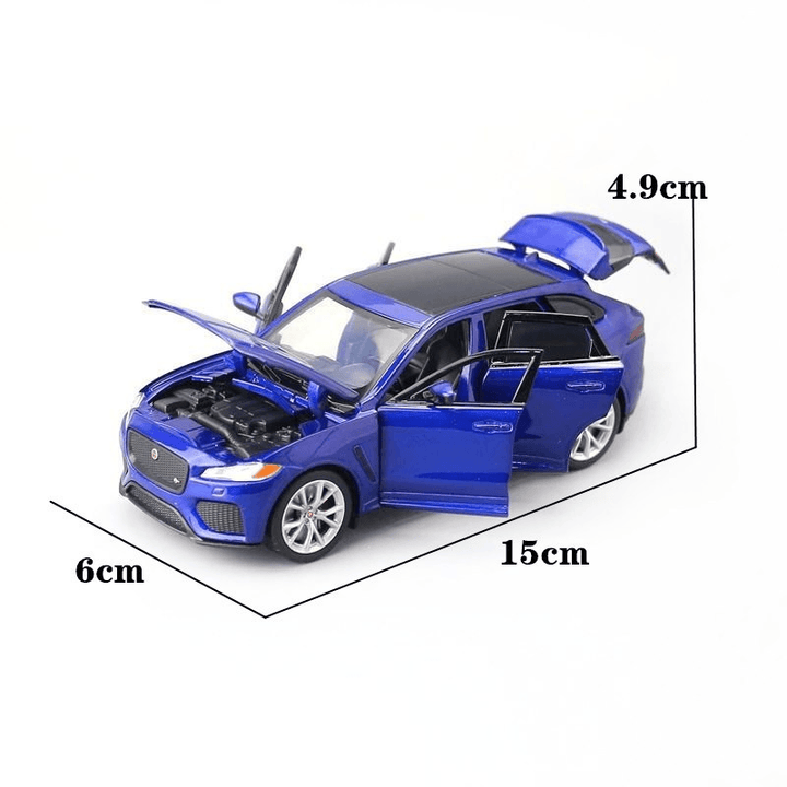 Simulation Metal Suv Jaguar Alloy Car Model - MRSLM