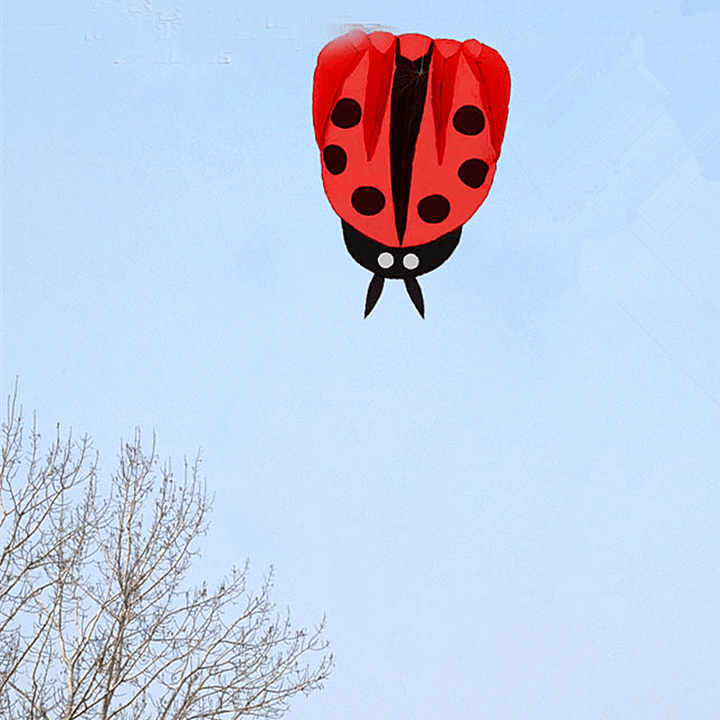 1.4M Children Ladybug Kite Portable Outdoor Funny Game Sport Park Kite - MRSLM
