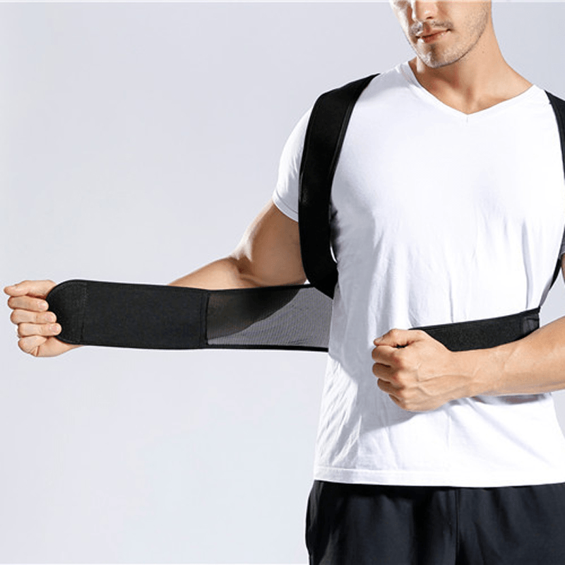Adjustable Humpback Posture Corrector Wellness Healthy Brace Back Belt Support Shoulder Back Brace Pain Relief - MRSLM