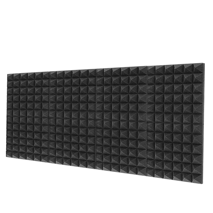 8Pcs High Density Soundproof Foam Egg Profile Sound Absorbent Foam Acoustic Panel Noise Absorption File for KTV Audio Room - MRSLM