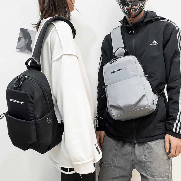 Men Fashion Light Weight Shoulder Bag Chest Bag - MRSLM