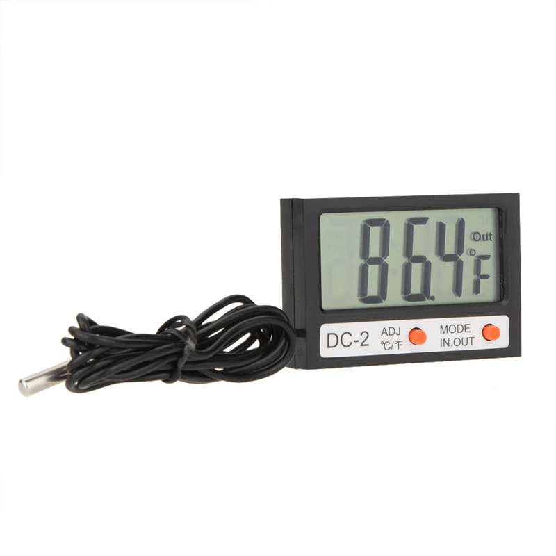 Mini LCD Digital Thermometer New Thermostat Temperature Tester for Indoor Outdoor Temperature Clock - MRSLM