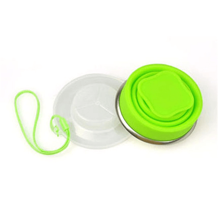 Portable Foldable Silicone Cups Creative Water Bottle Outdoor Sports Cup - MRSLM