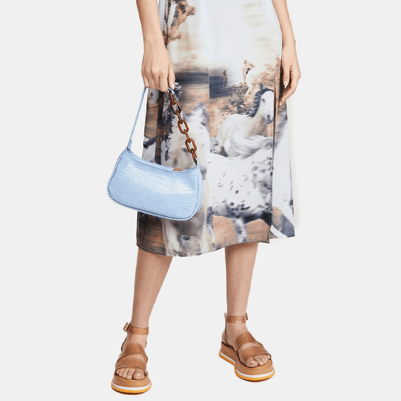 Women Fashion Elegant Shoulder Bag Handbag Chain Bag - MRSLM