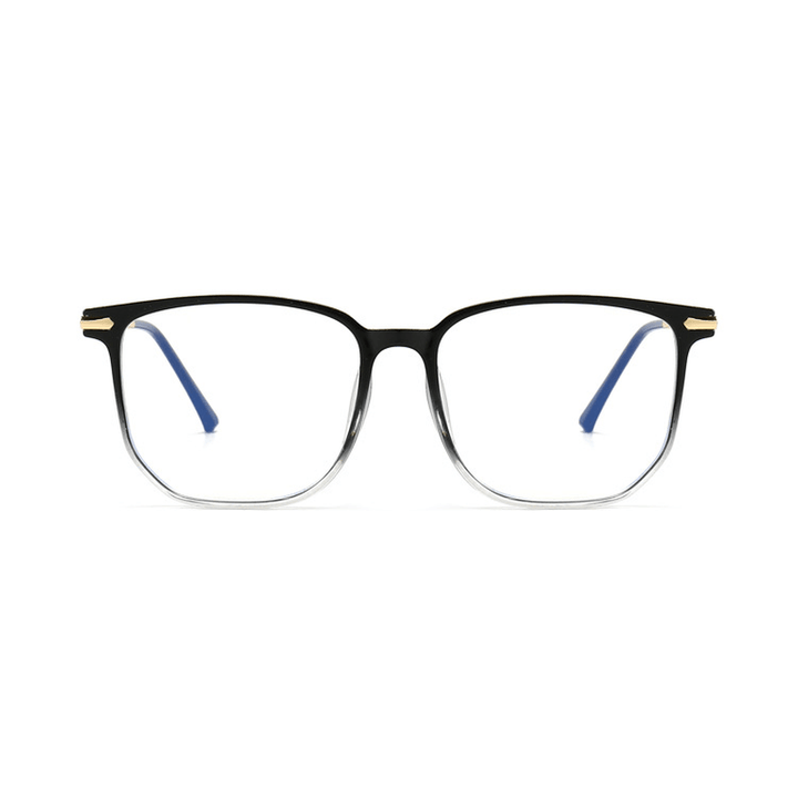 Fashion Big Frame Transparent Retro Full Frame Glasses - MRSLM