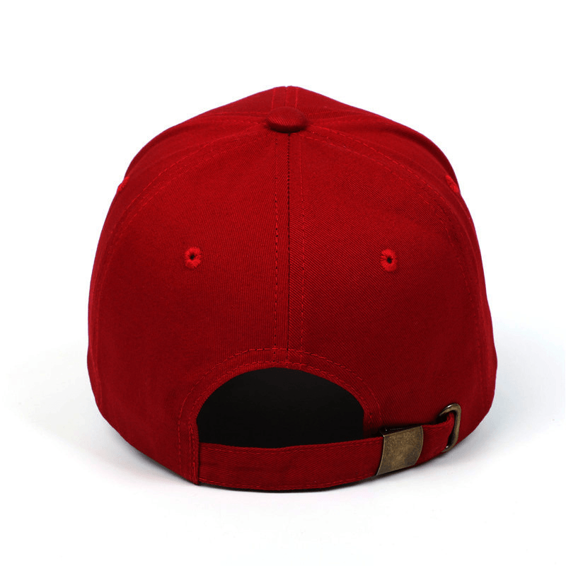 Embroidered Curled Dome Visor Baseball Cap - MRSLM