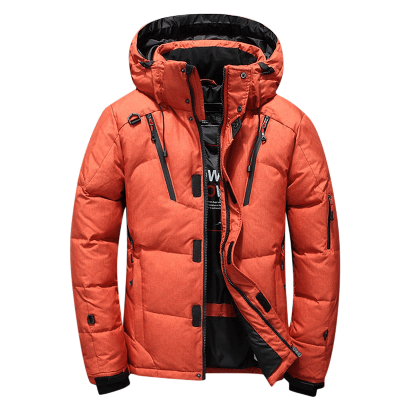 Mens Winter Outdoor Thick Warm down Jacket Insulated Parka - MRSLM