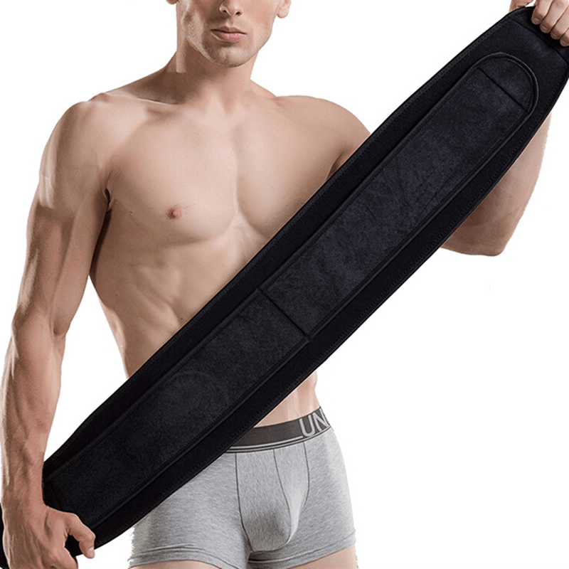 Mens High Elasticity Fitness Body Shaper Belly Belt - MRSLM