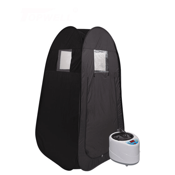 Ibeauty 4L Large Capacity Household Folding Single Use Steamer Bath Steaming Box Sauna Tent - MRSLM