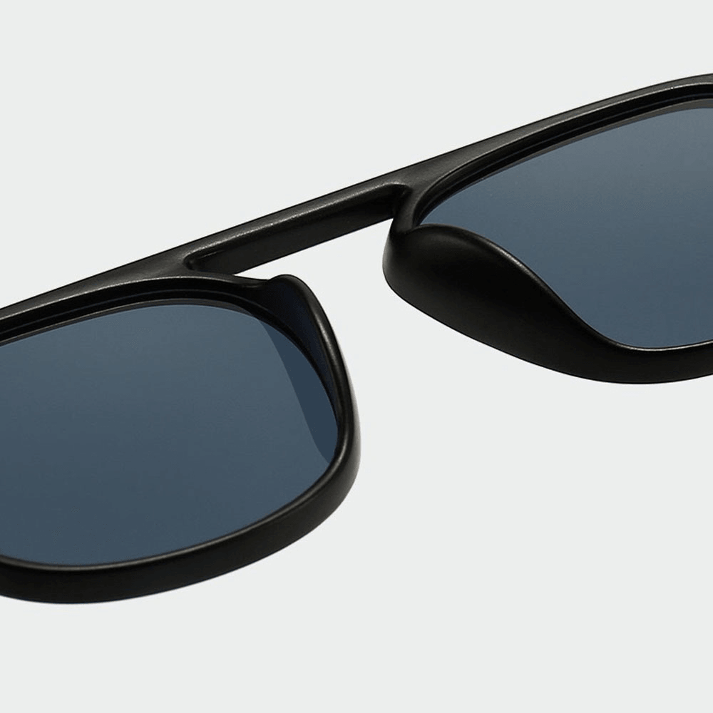 Unisex PC Full Square Frame AC Lens UV Protection Outdoor Fashion Sunglasses - MRSLM