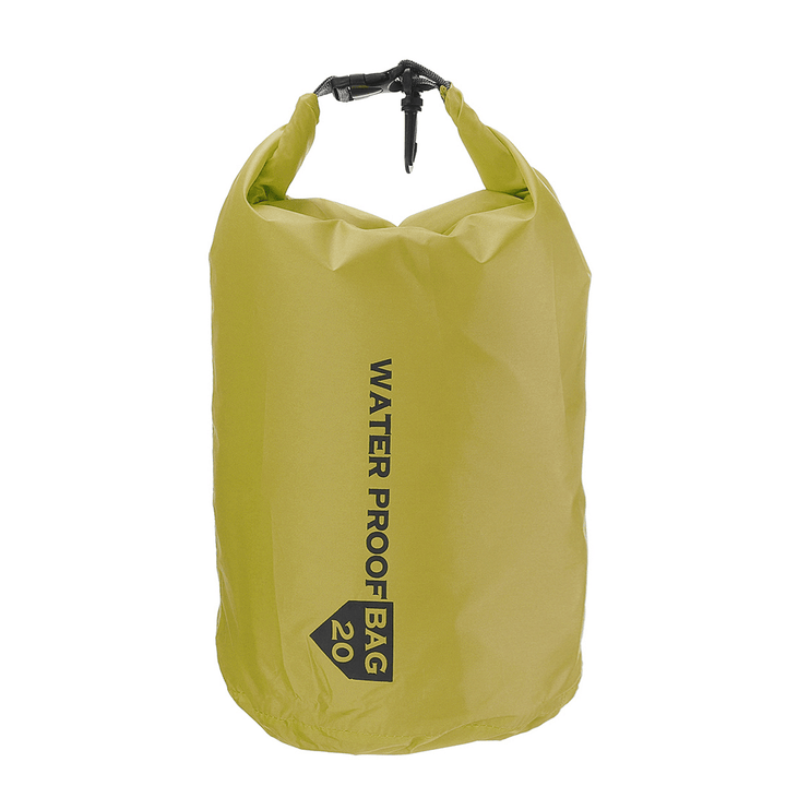 10L 20L 40L 70L Waterproof Bag Dry Sack Storage Pack for Kayak Canoeing Camping Travel - MRSLM