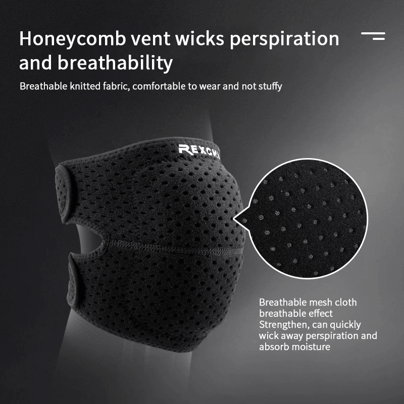 Single Shipment Men Sports Kneepads Running Pressurized Breathable Cycling Climbing Thicken EVA Cushion Protection Pads - MRSLM