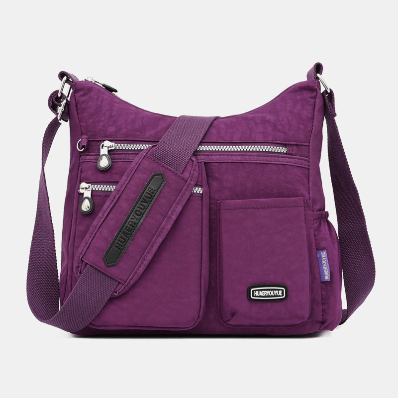 Women Waterproof Large Capacity Multi-Layer Multifunctional Crossbody Bag Shoulder Bag - MRSLM