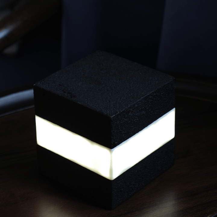 LED Cube Night Light USB Rechargeable Touch Night Light Bar Cafe Restaurant Decoration Atmosphere Light - MRSLM