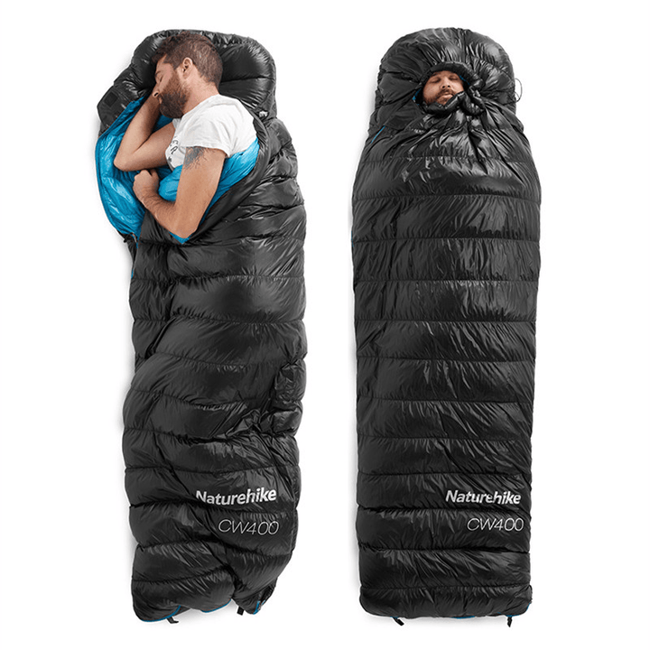 Naturehike 550FP Sleeping Bag Winter Folding Portable Lightweight Goose down Sleeping Mat Quilts Camping Travel - MRSLM