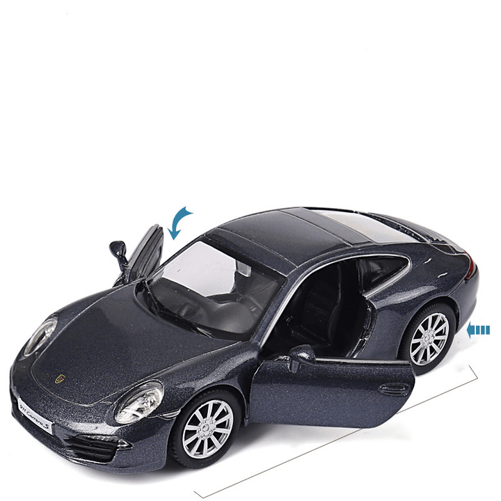 Alloy Car Model Pull Back Door Toy Metal Sports Car Simulation Off-Road - MRSLM