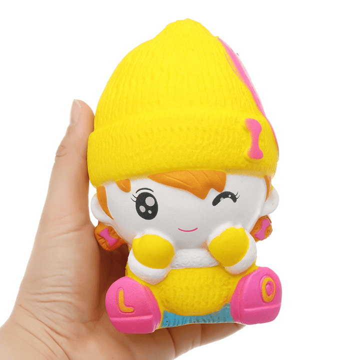 Snowman Girl Squishy Scented Squeeze Slow Rising Toy Soft Gift Collection Gift - MRSLM