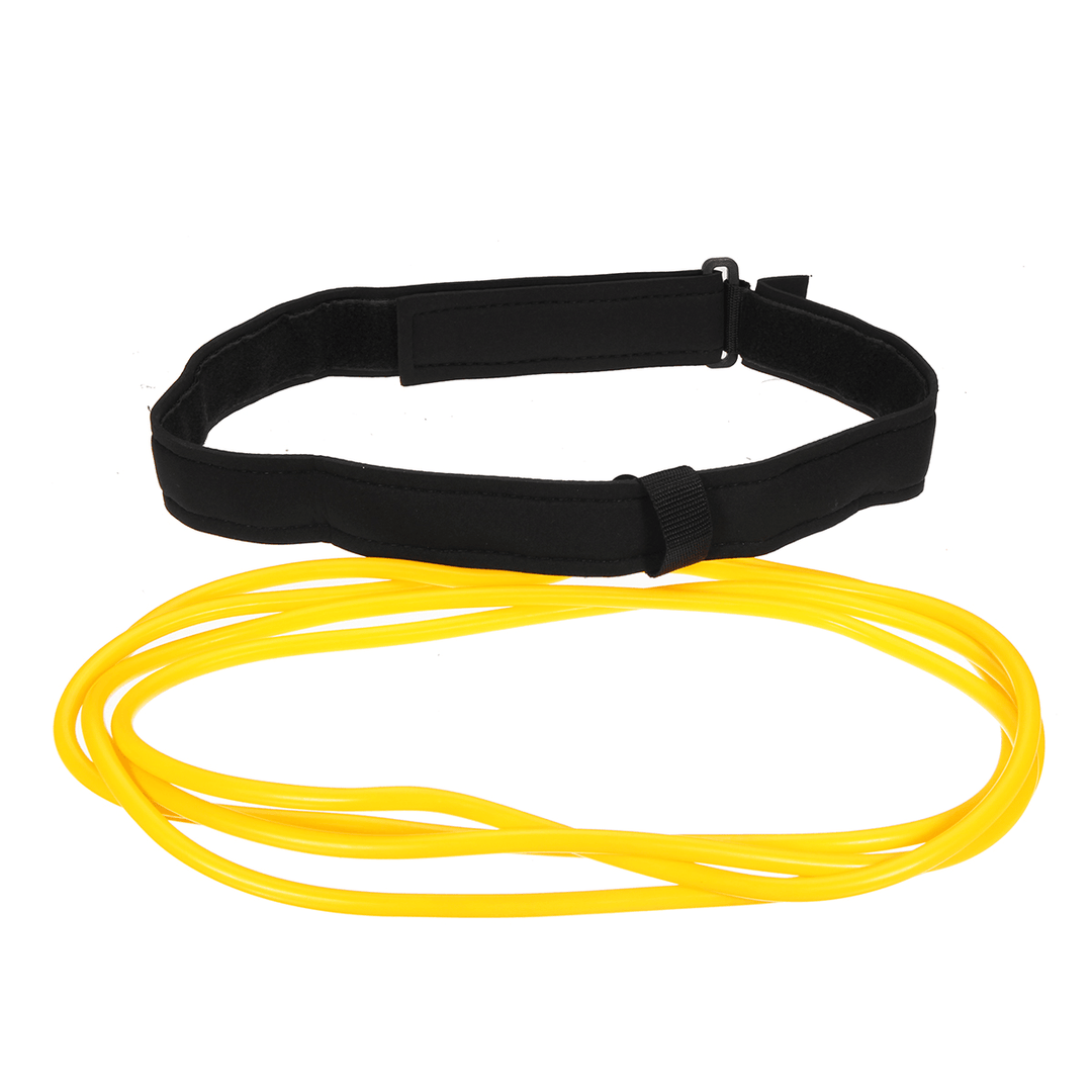 6X9X4M Swimming Resistance Pool Bands Swim Bungee Trainer Belt Swimming Learning Kit for Adult Sport with 13FT Rope and Mesh Bag - MRSLM