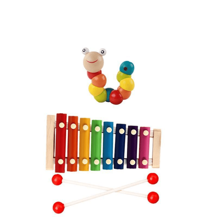 Xylophone Children Eight Tone Small Hand Knocking on the Piano - MRSLM