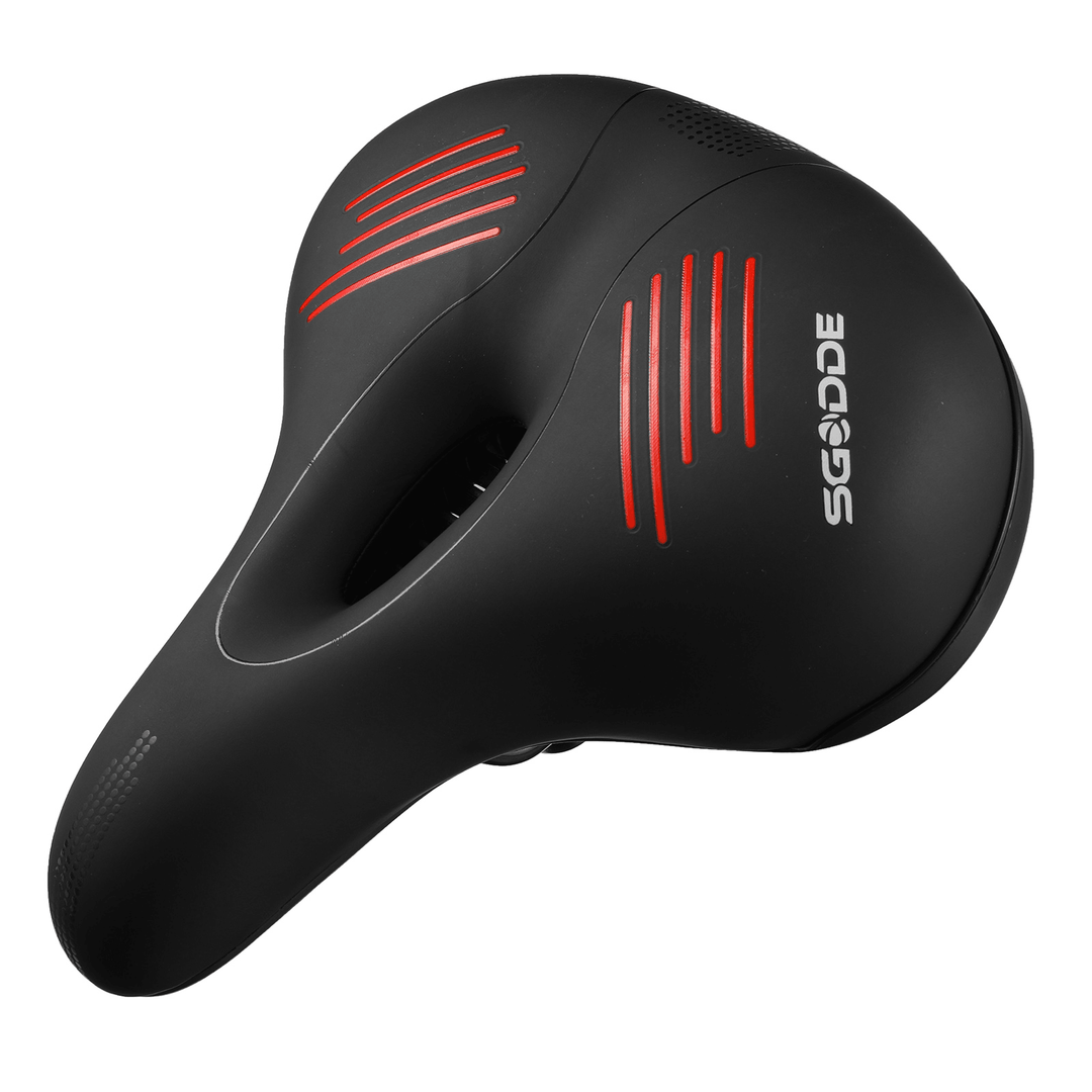 Bike Saddle Breathable Hollow Shock Absorbed Comfortable Bicycle Seat Cushion Bike Accessories - MRSLM