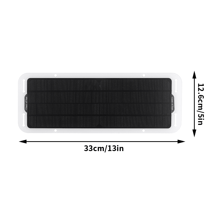 5W 5V Portable Outdoor Solar Energy Charging Panel Fast Outdoor Emergency Charging - MRSLM