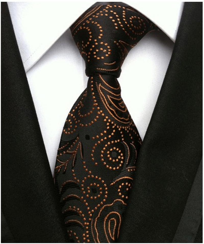 Men S Tie 8Cm Business Gentleman British Formal Wear - MRSLM