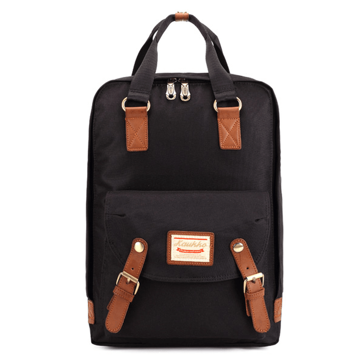KAUKKO Men Nylon Casual Outdoor Computer Shoulders Bag Handbag Backpack - MRSLM