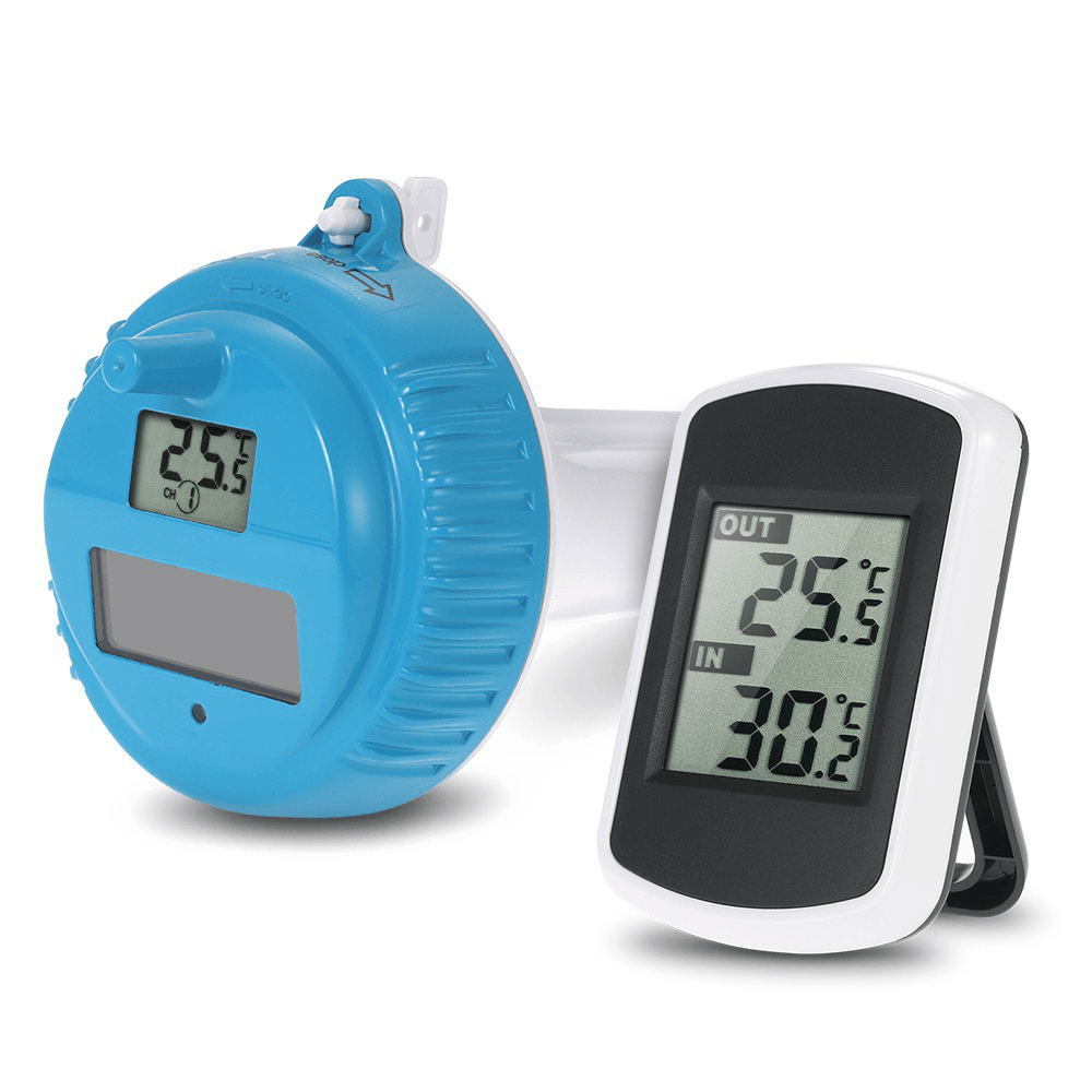 TS-WS-42 Floating Swimming Pool Solar Energy Wireless Thermometer Swimming Pool Water Temperature Meter - MRSLM