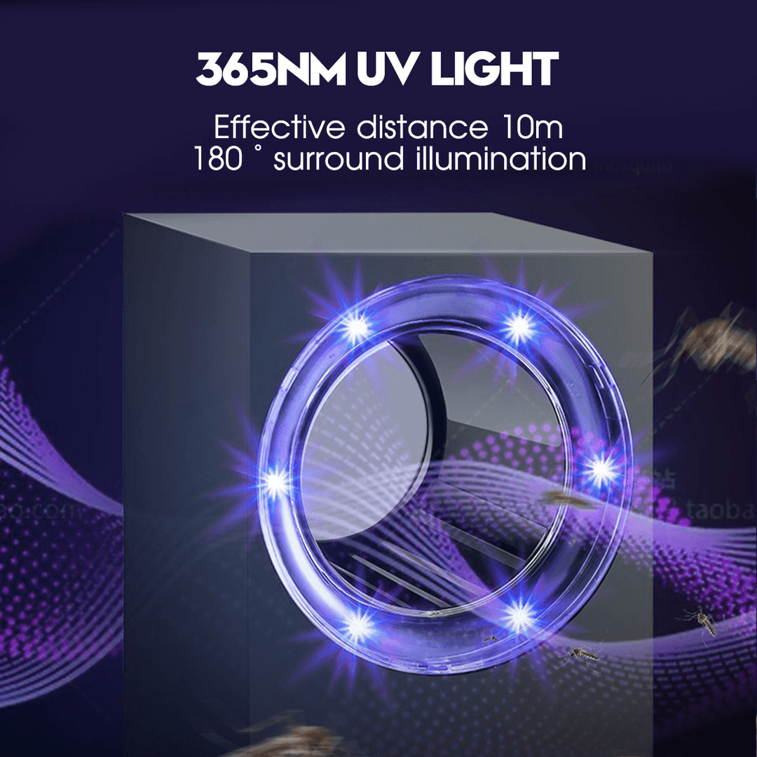 365Nm UV 5V USB Photocatalytic Mosquito Killer Lamp Zapper LED Insect Trap Repellent Light - MRSLM