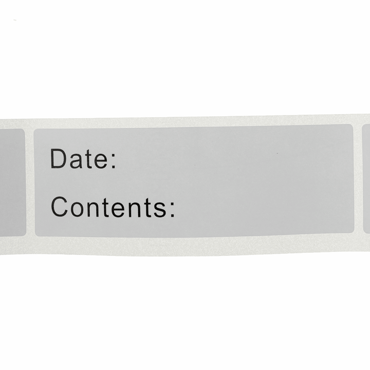 125Pcs/Set Kitchen Food Storage Labels Refrigerator Freezer Date Content Sticker Label Tape - MRSLM