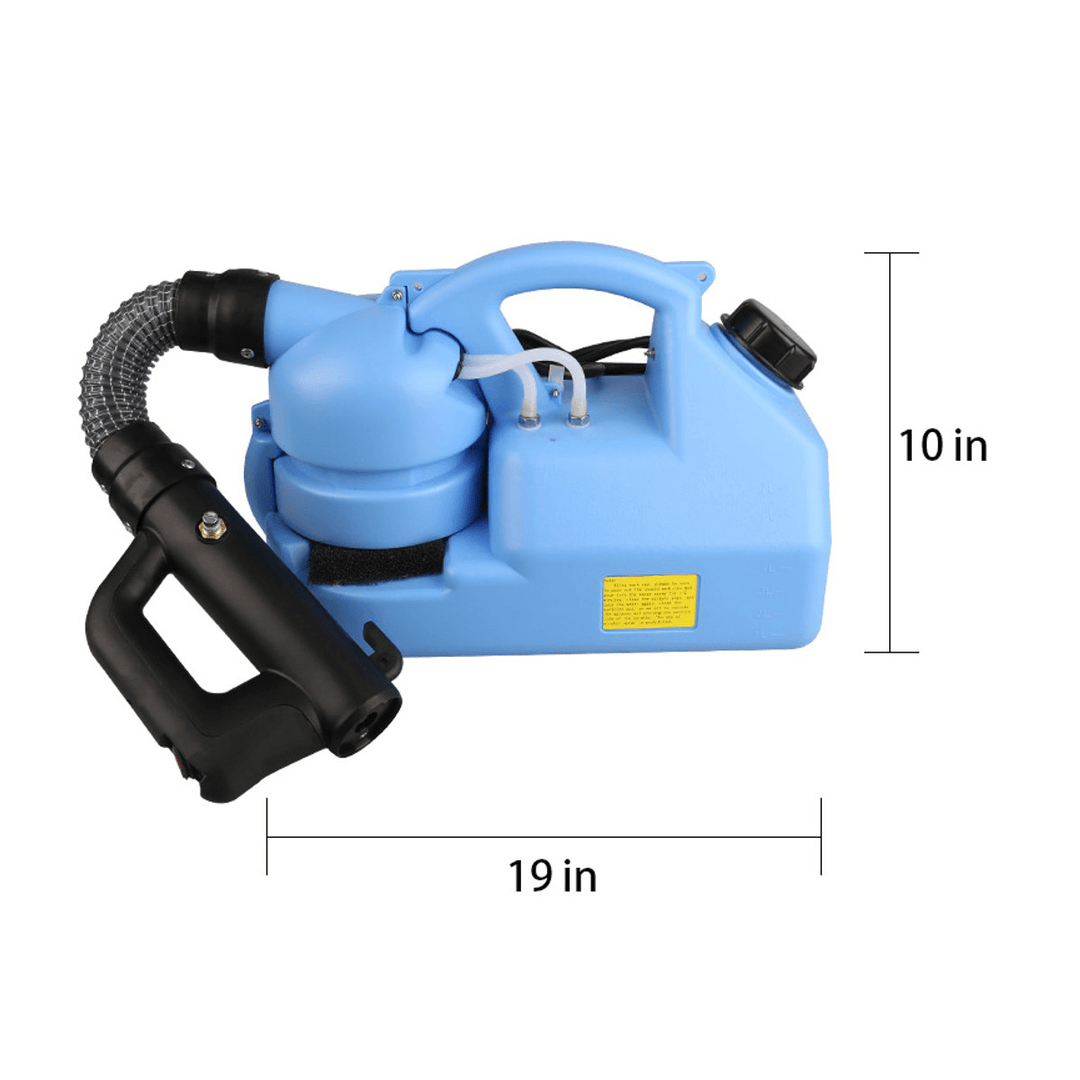 7L ULV Electric Fogger Disinfection Sprayer Weed Killer Office Home Portable - MRSLM