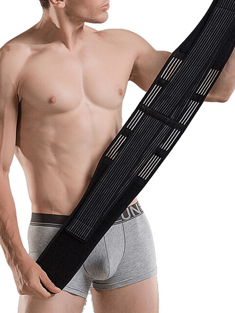 Breathable Waist Support Men Waist Belt Waistband Outdoor Sports Protective Gear - MRSLM