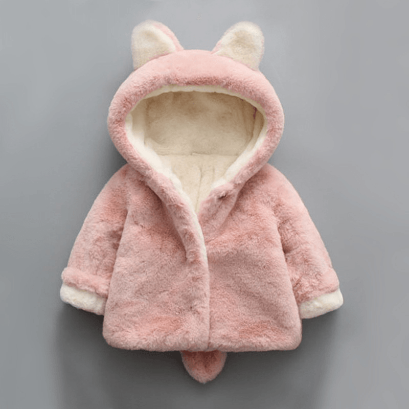 Winter Popular Girl'S Plush Plush Coat Baby - MRSLM