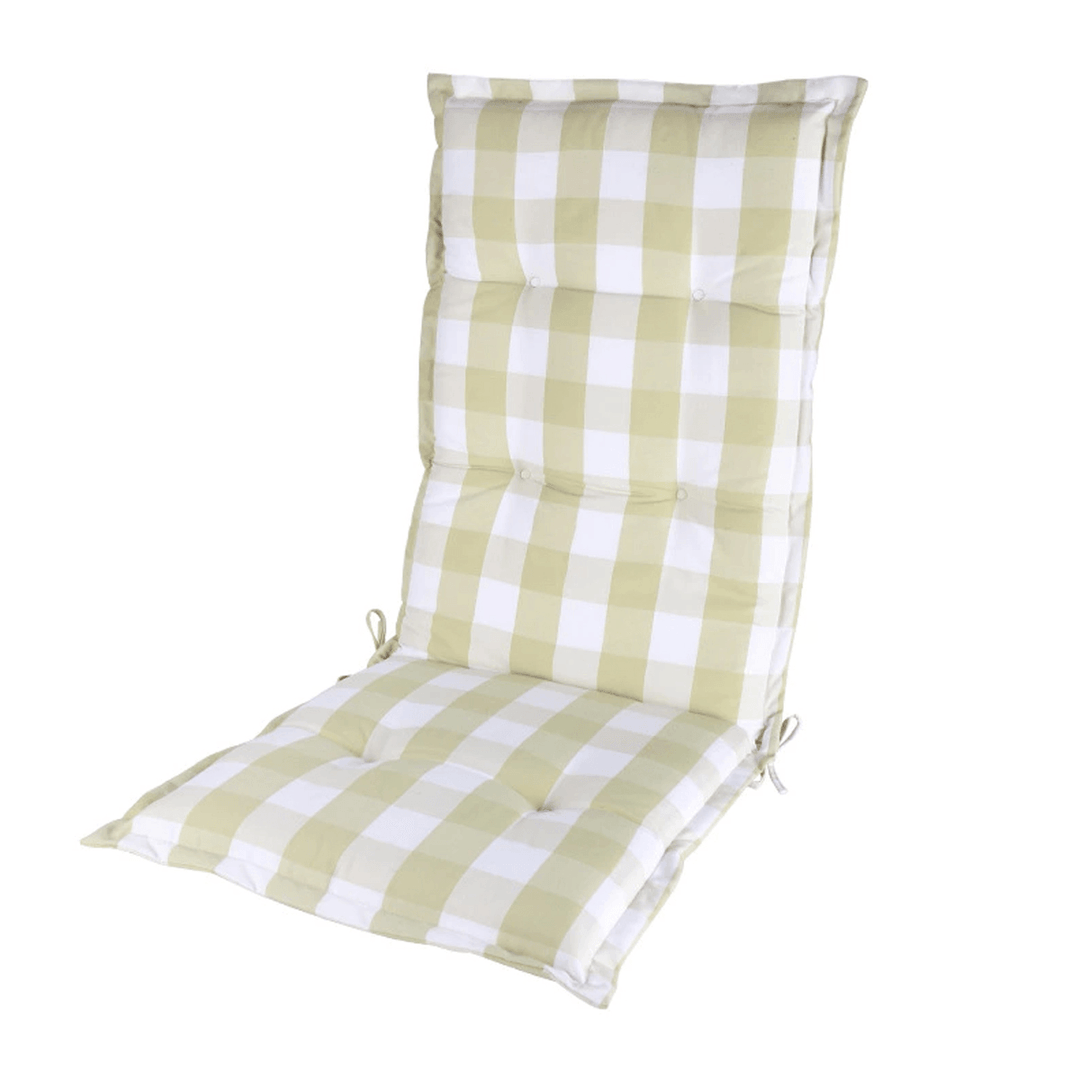 Deck Chair Cushion Pad Lounge Chaise Padding Outdoor Indoor Recliner Mat - MRSLM