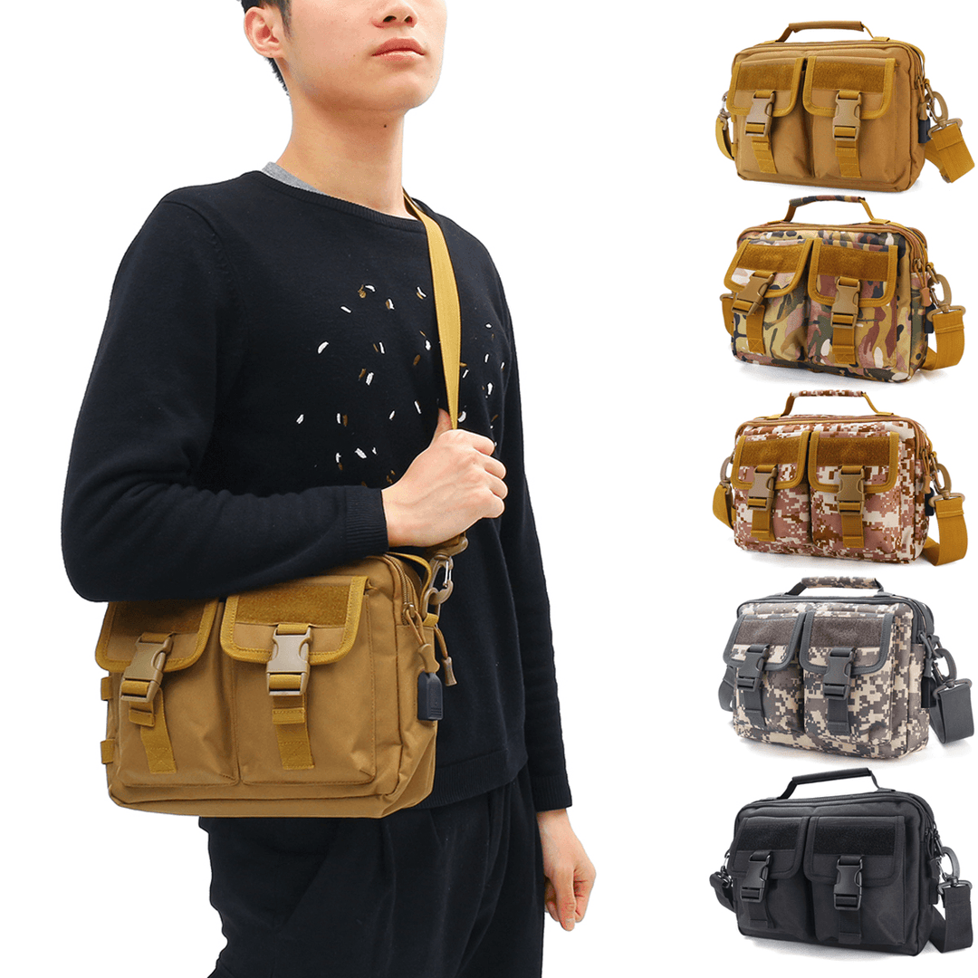 Outdoor Tactical Backpack Waterproof Multifunctional Military Climbing Hiking Cycling Shoulder Bags - MRSLM
